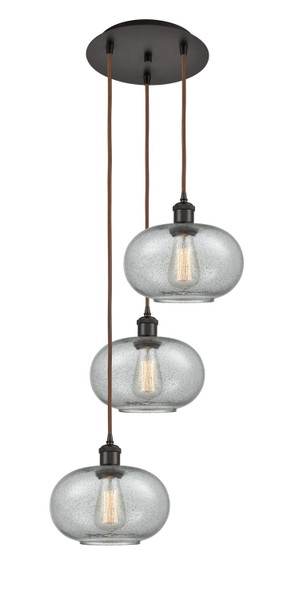 Innovations - 113B-3P-OB-G247 - LED Pendant - Ballston - Oil Rubbed Bronze