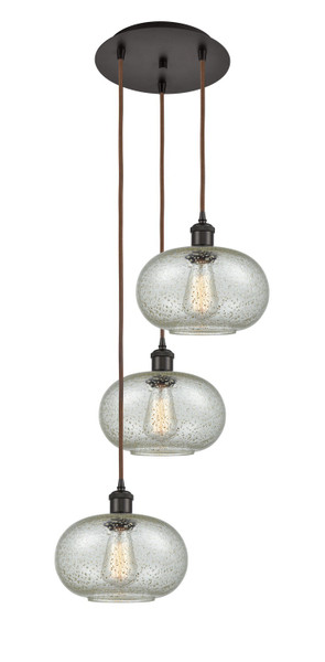 Innovations - 113B-3P-OB-G249 - LED Pendant - Ballston - Oil Rubbed Bronze