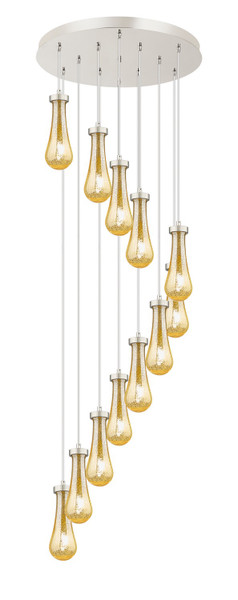 Innovations - 126-451-1P-PN-G451-4ME - 12 Light Pendant - Downtown Urban - Brushed Polished Nickel