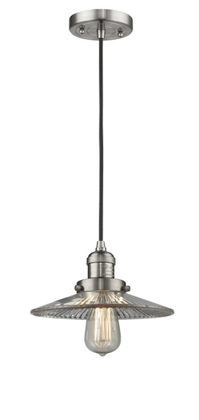 manufacturer_finish:Brushed Satin Nickel|manufacturer_glass:Clear Halophane|light_output:600.00lm|color_temperature:2700K|cri:82