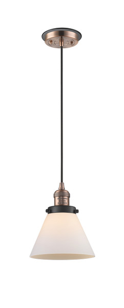 Innovations - 201CBP-ACBK-G41 - One Light Mini Pendant - Franklin Restoration - Antique Copper