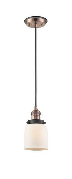 Innovations - 201CBP-ACBK-G51 - One Light Mini Pendant - Franklin Restoration - Antique Copper