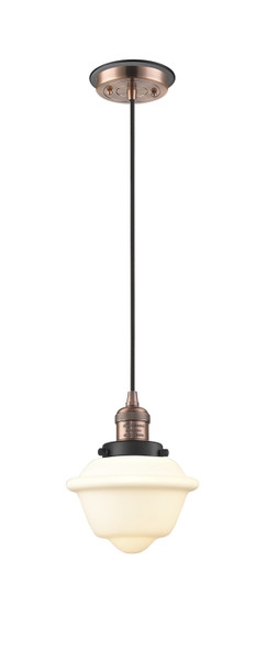 Innovations - 201CBP-ACBK-G531 - One Light Mini Pendant - Franklin Restoration - Antique Copper