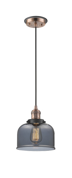 Innovations - 201CBP-ACBK-G73 - One Light Mini Pendant - Franklin Restoration - Antique Copper
