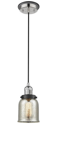 Innovations - 201CBP-PNBK-G58 - One Light Mini Pendant - Franklin Restoration - Polished Nickel