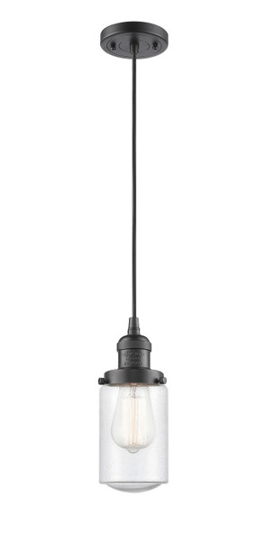 Innovations - 201C-OB-G314-LED - LED Mini Pendant - Franklin Restoration - Oil Rubbed Bronze
