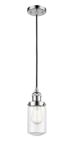 Innovations - 201C-PC-G312-LED - LED Mini Pendant - Franklin Restoration - Polished Chrome