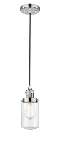 Innovations - 201C-PN-G312-LED - LED Mini Pendant - Franklin Restoration - Polished Nickel