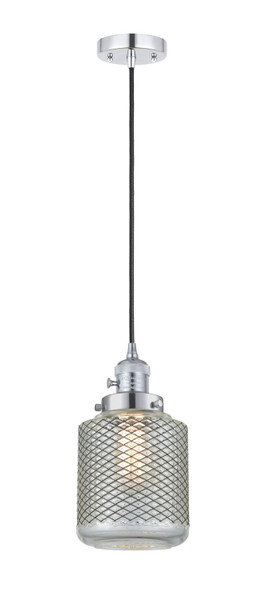 Innovations - 201CSW-PC-G262 - One Light Mini Pendant - Franklin Restoration - Polished Chrome