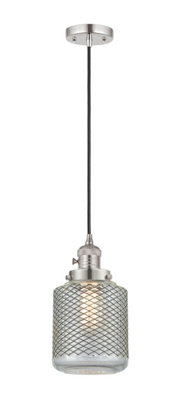 Innovations - 201CSW-PN-G262-LED - LED Mini Pendant - Franklin Restoration - Polished Nickel