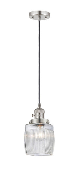 Innovations - 201CSW-PN-G302-LED - LED Mini Pendant - Franklin Restoration - Polished Nickel