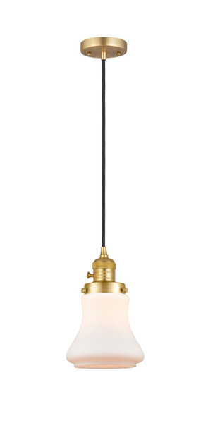 Innovations - 201CSW-SG-G191 - One Light Mini Pendant - Franklin Restoration - Satin Gold