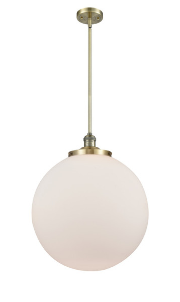 manufacturer_finish:Antique Brass|manufacturer_glass:Matte White|light_output:220.00lm|color_temperature:2200K|cri:99