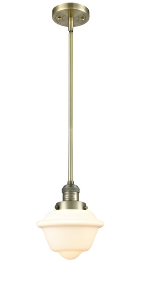 manufacturer_finish:Antique Brass|manufacturer_glass:Matte White|light_output:220.00lm|color_temperature:2200K|cri:99