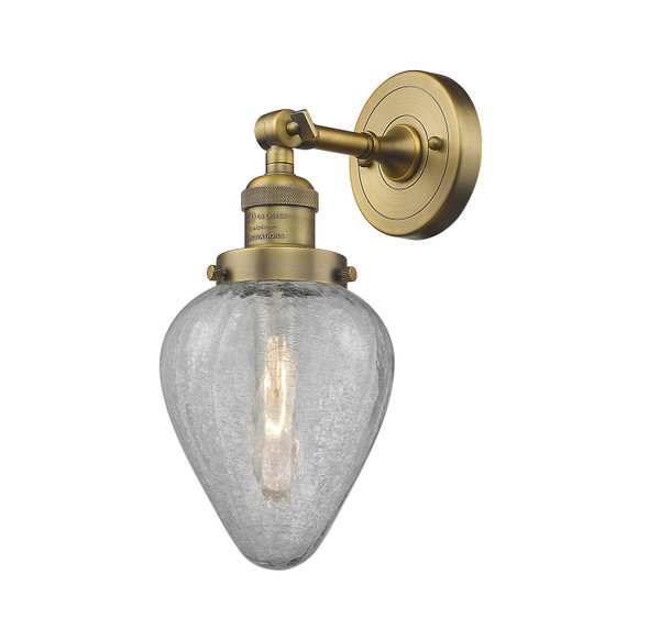 Innovations - 203-BB-G165-LED - LED Wall Sconce - Franklin Restoration - Brushed Brass