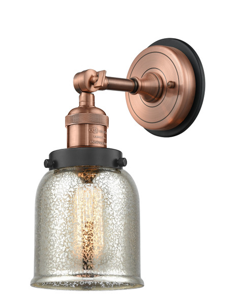 Innovations - 203BP-ACBK-G58 - One Light Wall Sconce - Franklin Restoration - Antique Copper