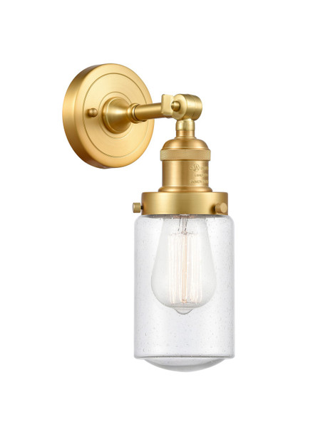 Innovations - 203-SG-G314-LED - LED Wall Sconce - Franklin Restoration - Satin Gold