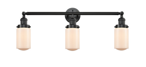 Innovations - 205-OB-G311 - Three Light Bath Vanity - Franklin Restoration - Oil Rubbed Bronze