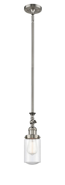 Innovations - 206-SN-G314-LED - LED Mini Pendant - Franklin Restoration - Brushed Satin Nickel