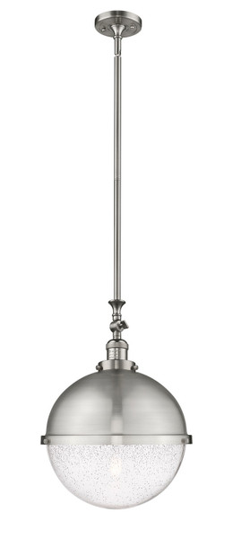 Innovations - 206-SN-HFS-124-SN-LED - LED Pendant - Franklin Restoration - Brushed Satin Nickel