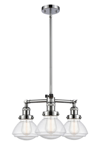 Innovations - 207-PC-G324-LED - LED Chandelier - Franklin Restoration - Polished Chrome