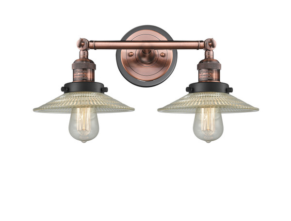 Innovations - 208BP-ACBK-G2 - Two Light Bath Vanity - Franklin Restoration - Antique Copper