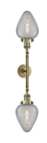 Innovations - 208L-AB-G165-LED - LED Bath Vanity - Franklin Restoration - Antique Brass