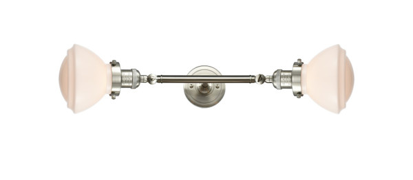 Innovations - 208L-SN-G321-LED - LED Bath Vanity - Franklin Restoration - Brushed Satin Nickel