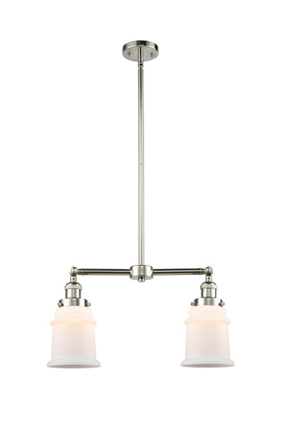 manufacturer_finish:Polished Nickel|manufacturer_glass:Cased Matte White Large Canton|light_output:220.00lm|color_temperature:2200K|cri:99