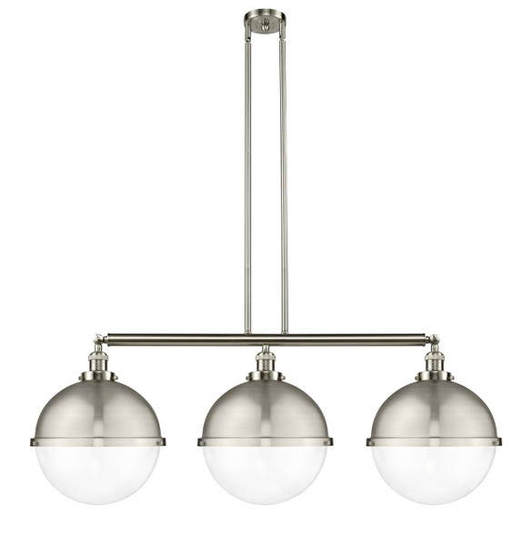 Innovations - 213-SN-HFS-122-SN-LED - LED Island Pendant - Franklin Restoration - Brushed Satin Nickel