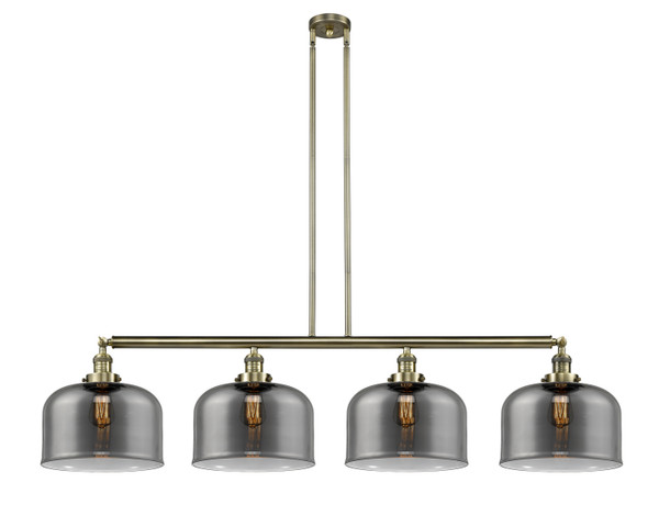 Innovations - 214-AB-G73-L-LED - LED Island Pendant - Franklin Restoration - Antique Brass