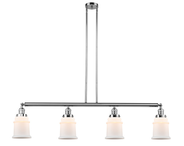 Innovations - 214-PC-G181 - Four Light Island Pendant - Franklin Restoration - Polished Chrome