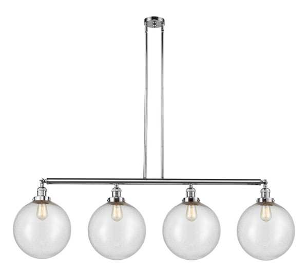 Innovations - 214-PC-G204-12-LED - LED Island Pendant - Franklin Restoration - Polished Chrome