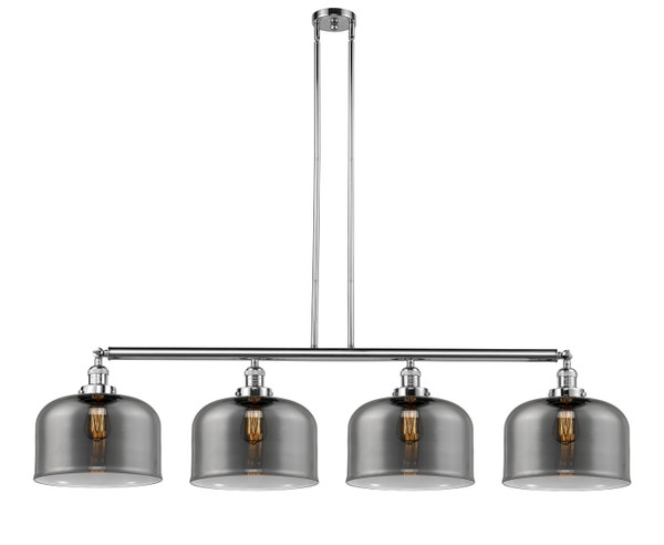 Innovations - 214-PC-G73-L - Four Light Island Pendant - Franklin Restoration - Polished Chrome