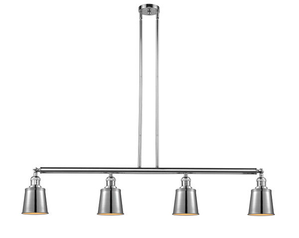 Innovations - 214-PC-M9-PC - Four Light Island Pendant - Franklin Restoration - Polished Chrome