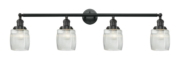 Innovations - 215-BK-G302-LED - LED Bath Vanity - Franklin Restoration - Matte Black