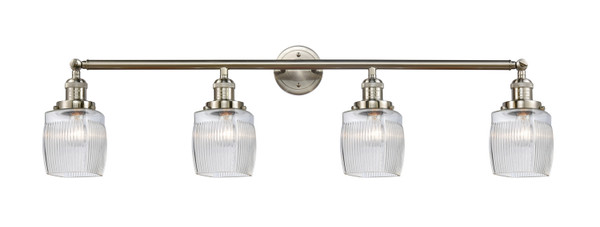 Innovations - 215-SN-G302 - Four Light Bath Vanity - Franklin Restoration - Brushed Satin Nickel