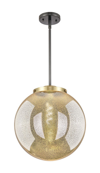 Innovations - 221-1S-BAB-G208-14 - One Light Pendant - Essex - Black Antique Brass