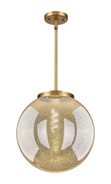 Innovations - 221-1S-BB-G208-14 - One Light Pendant - Essex - Brushed Brass
