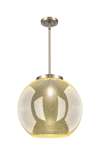 Innovations - 221-1S-SN-G128-16 - One Light Pendant - Essex - Brushed Satin Nickel
