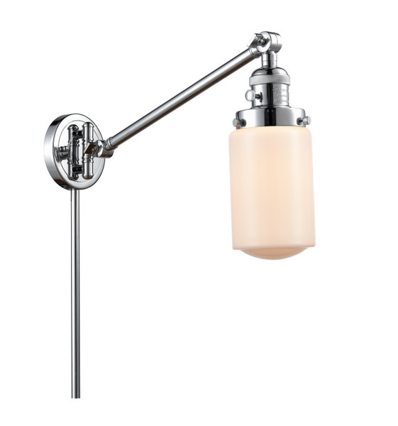 Innovations - 237-PC-G311 - One Light Swing Arm Lamp - Franklin Restoration - Polished Chrome