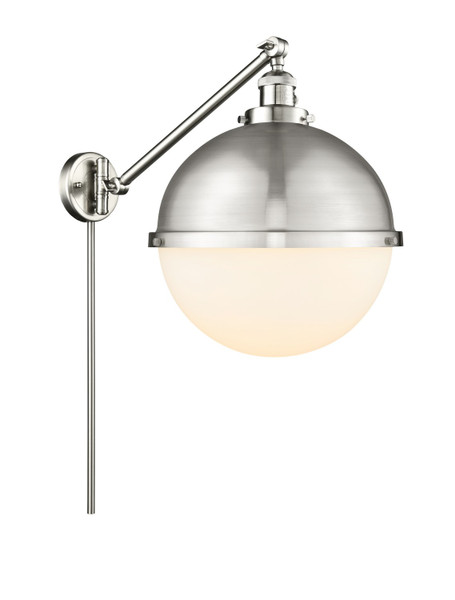 Innovations - 237-SN-HFS-121-SN-LED - LED Swing Arm Lamp - Franklin Restoration - Brushed Satin Nickel