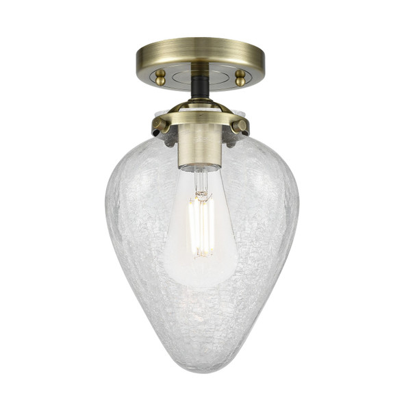 manufacturer_finish:Black Antique Brass|manufacturer_glass:Clear Crackle Geneseo|light_output:220.00lm|color_temperature:2200K|cri:99