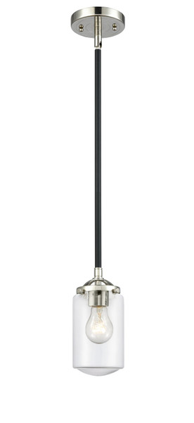Innovations - 284-1S-BPN-G312 - One Light Mini Pendant - Nouveau - Black Polished Nickel