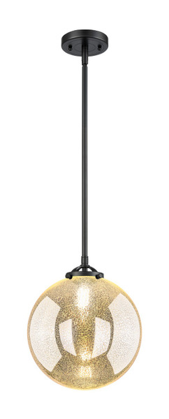 Innovations - 284-1S-OB-G208-10 - One Light Mini Pendant - Nouveau - Oil Rubbed Bronze