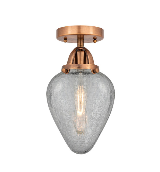 Innovations - 288-1C-AC-G165-LED - LED Semi-Flush Mount - Nouveau 2 - Antique Copper