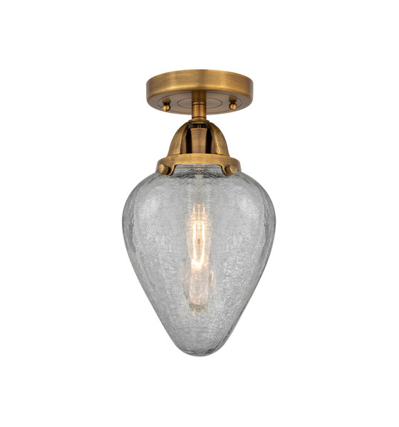 Innovations - 288-1C-BB-G165-LED - LED Semi-Flush Mount - Nouveau 2 - Brushed Brass