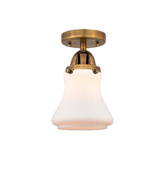 Innovations - 288-1C-BB-G191-LED - LED Semi-Flush Mount - Nouveau 2 - Brushed Brass
