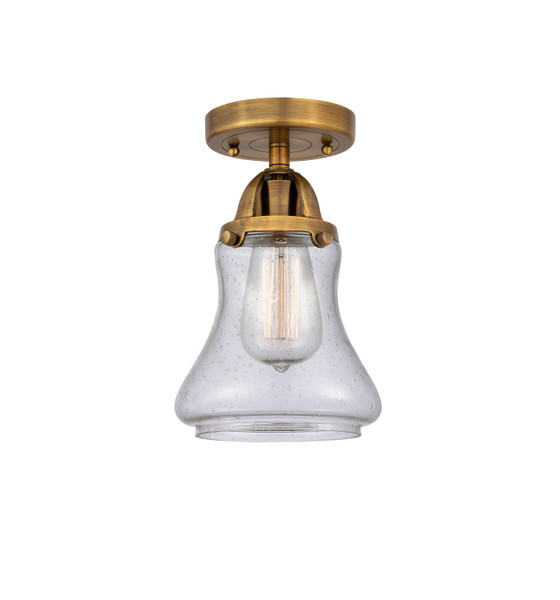 Innovations - 288-1C-BB-G194-LED - LED Semi-Flush Mount - Nouveau 2 - Brushed Brass