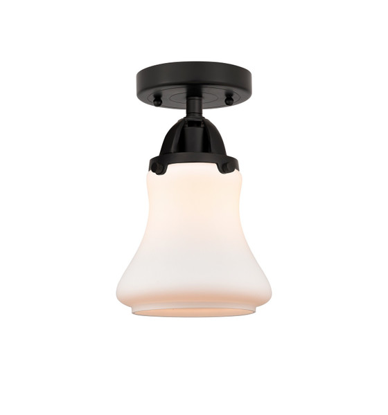 Innovations - 288-1C-BK-G191-LED - LED Semi-Flush Mount - Nouveau 2 - Matte Black